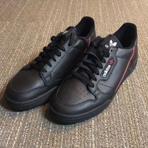 Adidas Continental 80 Black Sneaker Men's Sz 10 M